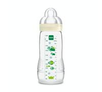 MAM Easy Active 2ème Âge Biberon +6m Jaune 330ml