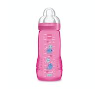 MAM Easy Active 2ème Âge Biberon +6m Rose 330ml
