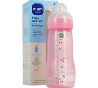 Mam Easy Active Biberon Tétine Débit Très Rapide +6M Berry 330 ml