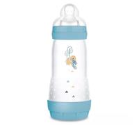 Mam Biberon Easy Start Anti-Colique Pure 320ml Mat Bleu 1 Pièce