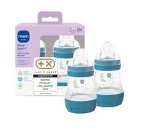 MAM Easy Start Lot de 2 biberons anti-coliques 160 ml 0+ mois Dino
