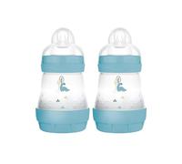 MAM Easy Start Matte Lot de 2 biberons anti-coliques, 142 ml, tétines à débit lent, pour bébé garçon