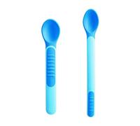 Mam Heat Sensitive Spoon & Cover Cuillère Sensible Bleu 2 uts