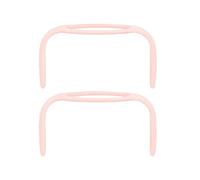 MAM Hold My Bottle Handles, Pack of 2, Compatible with Wide Range of MAM Bottles and the MAM Trainer Bottle, New Baby and Baby Feeding Essentials, Pink