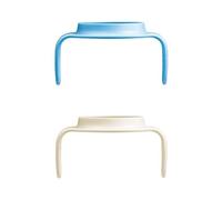 MAM Hold my Cup Day & Night, Poignées qui brillent dans le noir, compatibles avec les tasses, antidérapantes et ergonomiques, 4 mois, bleu et neutre