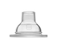 Mam Lot de 2 becs en silicone transparent