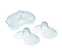 MAM - Lot de 2 tétine pour allaitement en silicone Skinsoft avec boîte de stérilisation, taille 23 mm