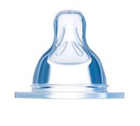 MAM - Lot de 2 Tétines Biberons Anti Colique - Taille 2 - Silicone