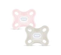 MAM Lot de 2 tétines Comfort pour nouveau-nés de 0 à 3 mois, rose
