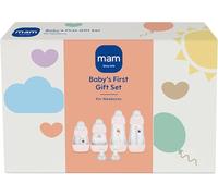 MAM Lot de 4 biberons pour bébé avec 2 tétines à débit rapide, biberons anti-coliques pour nouveau-né