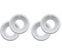MAM Lot de 4 Valves Anti-coliques - Valve Innovante de Rechange pour Biberons MAM, Dès la Naissance, Blanc