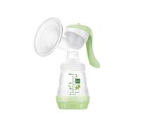 MAM Manual Breast Pump, Soft Silicone Breast Pump with 'One Size Fits All' Funnel, Baby Feeding, Newborn Essentials, (Designs May Vary)