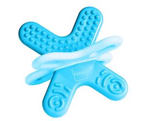 MAM Mini-Anneau de dentition Phase 2 - 4+ mois - anneau de dentition à mordiller dès la deuxième phase de dentition, effet apaisant - coloris aléatoire