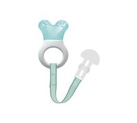 MAM Mini Cooler & Clip, Dentarol Rafraîchissant et Clip, Masseur, Bleu clair