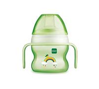 MAM Mug Starter Cup avec poignées antidérapantes et bec verseur, 4 + mois, 150 ml, neutre
