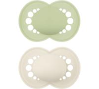 MAM Original 16m+ tétine Green/ Beige 2 pcs