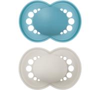 MAM Original 16m+ tétine Turquoise/ Grey 2 pcs