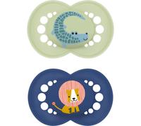 MAM Original 6+ months tétine Green / Blue 2 pcs