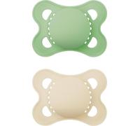 Mam Original Pure plain silicone 0-6 mois uni 2 pces