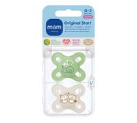 MAM Original Start Sucette Silicone Unisex 0-2 Sucette(S) 2 pc(s)