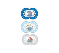 MAM Original Sucette Day & Night Anatomique +18m Garçon Lot de 3