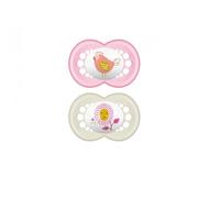 Mam Original Sucette Pour Fille 16M+ En Silicone Paquet De 2Pz