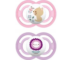 MAM Perfect Organic Garden Sucette Silicone +6M 2 Unités