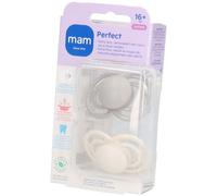 MAM Perfect Silicone Sucette +16 mois Unisex Sucette(S) 2 pc(s)