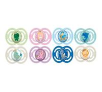 MAM Perfect Sucette Anatomique +6m Narval Ours Lot de 2 + Boîte de Stérilisation