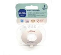 MAM Protège-mamelons silicone taille M 20 mm Aide à l'allaitement Protège-mamelons