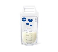 MAM – Sachets de conservation du lait maternel 180 ml – Lot 25 – Anti-fuite, fermeture double zip