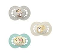 MAM Set Chupetes Silicone Day & Night +6m 3 Unités