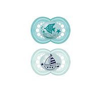 Sucette en silicone originale MAM 16+ M A Double Pack