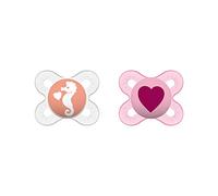 MAM Start Silicone Dummies Pack of 2 for Ages 0 - 2 Months