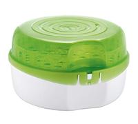 MAM - Sterilisateur à vapeur micro-ondes pour bébés, technologie de stérilisation micro-ondes, inclus Anti-Colic 160 ml