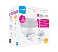 MAM Stérilisateur Express 6 en 1, chauffe-biberon, biberon, tétine et pince