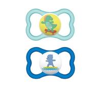Mam Sucette Air Silicone 16+ Bleu 2uts