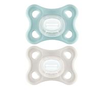 MAM Sucettes Naissance Comfort Bleu 2-6 Mois Lot de 2