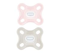 Mam Comfort Sucette Silicone +0M Rose 2uts