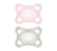 Mam Sucettes Comfort Duo Rose 2-6M 2uts