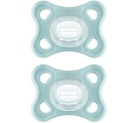 Mam Sucette En Silicone Avec Étui 2-6 Mois Neutre Paquet De 2