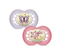 Mam Sucette Original Night Silk 2p Box V-6-16m