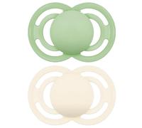 Mam - Lot de 2 sucettes en silicone + boîte de stérilisation - Perfect Tendance - 18 mois +