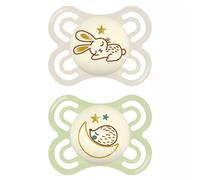 Mam Sucette Perfect Nuit 2-6 Mois Lot De 2 Ref 12