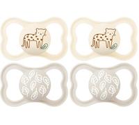 MAM | Sucette Supreme 18+ mois (2 pièces) coloris aléatoire - Tétine pour nourrisson en silicone ultra fine et souple - Tétine bébé idéale pour un bon développement bucco-dentaire (Lot de 2)
