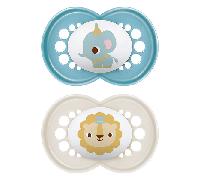 MAM Sucettes original animaux 18+ silicone x2