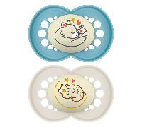 MAM Sucettes original nuit 18+ silicone x2