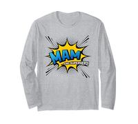 Mam & Superhero Bande dessinée humoristique Manche Longue