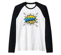 Mam & Superhero Bande dessinée humoristique Manche Raglan