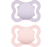 MAM Supreme 0m+ tétine Purple/ Pink 2 pcs